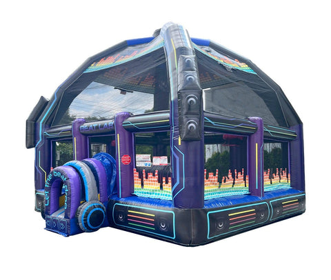 Big Bubba Boom Box Commercial Bounce House with Blower