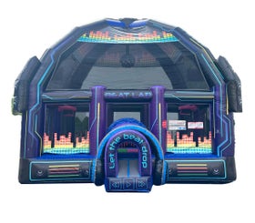 Big Bubba Boom Box Commercial Bounce House with Blower