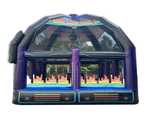 Big Bubba Boom Box Commercial Bounce House with Blower