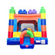 14.5'H Crossover Building Block Bounce House with Blower by POGO