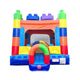 Building Block Commercial Bounce House with Blower