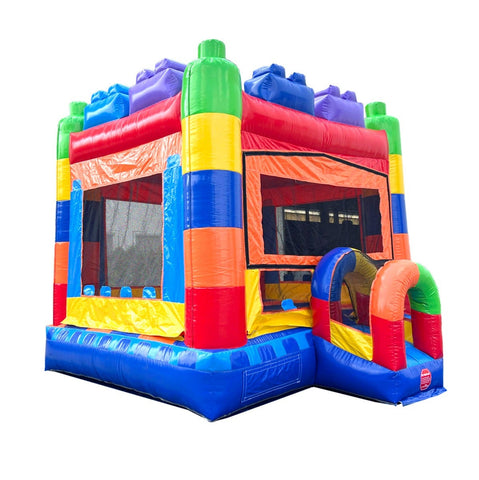 Building Block Modular Bounce House with Blower