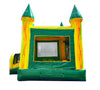 Image of Green Marble Modular Bounce House with Blower