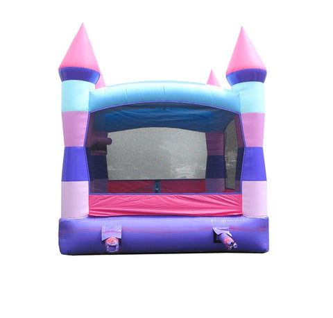 Rental Lite Deluxe Pink Inflatable Bounce House with Blower