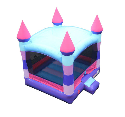 Rental Lite Deluxe Pink Inflatable Bounce House with Blower