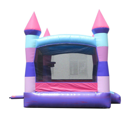 Rental Lite Deluxe Pink Inflatable Bounce House with Blower