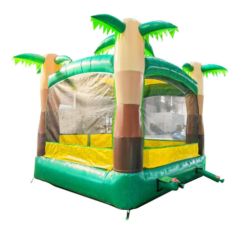 Rental Lite Deluxe Tropical Bounce House with Blower