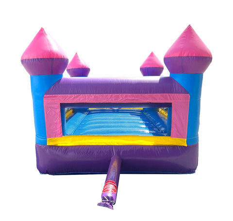 Rental Lite Junior Pink Castle Indoor Bounce House with Blower