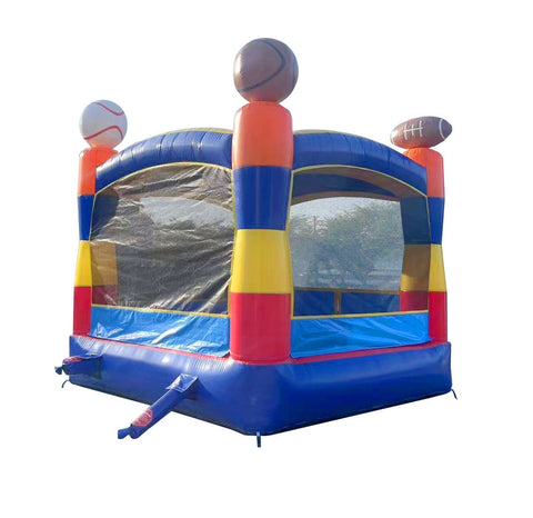 Rental Lite Sports Inflatable Bounce House with Blower