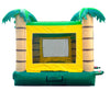 Image of Rental Lite Tropical Jungle Smiley Face Inflatable Bounce House with Blower (Non Printed)