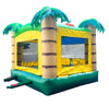 Image of Rental Lite Tropical Jungle Smiley Face Inflatable Bounce House with Blower (Non Printed)