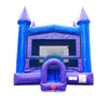 Image of Purple Marble Modular Bounce House with Blower