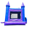 Image of Purple Marble Modular Bounce House with Blower