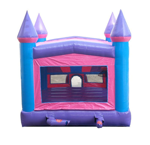 Modular Pink Commercial Inflatable Bounce House