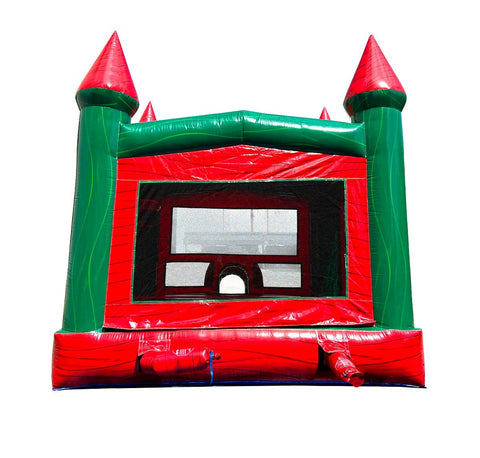 Red Marble Modular Bounce House with Blower