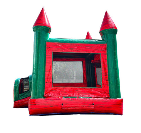 Red Marble Modular Bounce House with Blower