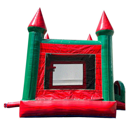 Red Marble Modular Bounce House with Blower