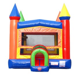 Rainbow Modular Bounce House with Blower