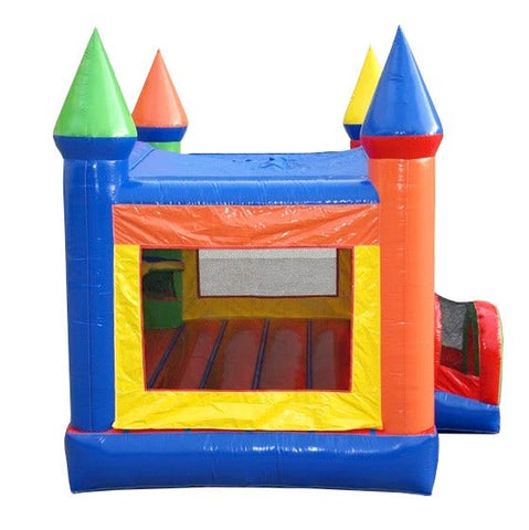 Rainbow Modular Bounce House with Blower