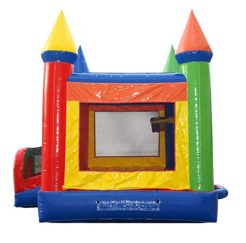 Rainbow Modular Bounce House with Blower
