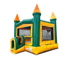Yellow Marble Modular Bounce House with Blower