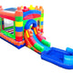 Rental Lite Building Block Bounce House with Slide, Blower and Pool