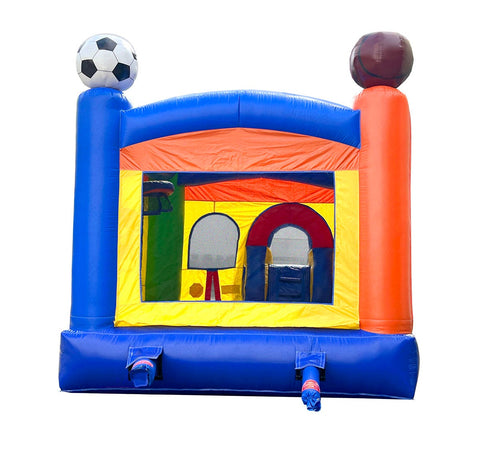 Rental Lite Deluxe Sports Combo with Blower and Pool
