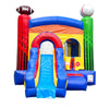Image of Rental Lite Deluxe Sports Inflatable Water Slide Bounce House Combo with Blower