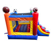 Image of Rental Lite Deluxe Sports Combo with Blower and Pool