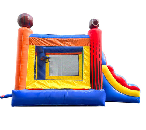Rental Lite Deluxe Sports Combo with Blower and Pool