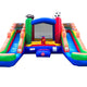 11'H Crossover Sports Double Water Slide Bounce House with Blower