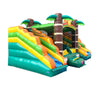 Image of Rental Lite Tropical Double Slide Bounce House Combo with Blower, Removable Pools