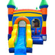 Rental Lite Deluxe Rainbow Bounce House Slide Combo with Blower