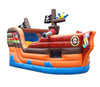 Image of Deluxe Pirate Ship Bounce House and Slide Combo with Blower