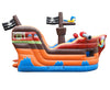 Image of Deluxe Pirate Ship Bounce House and Slide Combo with Blower