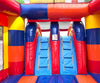 Image of Building Block, Double Water Slide Bounce House with Blower