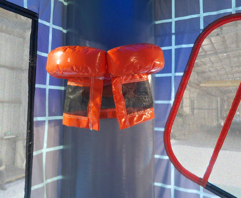 Video Game Mega Bounce House with Slide Combo with Blower