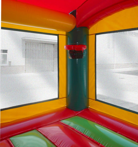 Christmas, Double Water Slide Bounce House with Blower