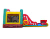 Image of Christmas, Double Water Slide Bounce House with Blower