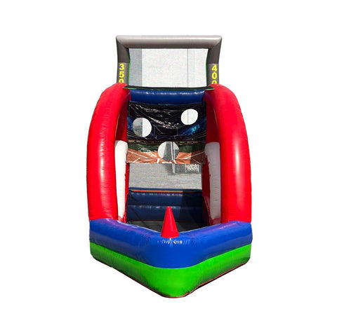 Batter Up Baseball Inflatable Batting & Throwing Game with Blower by POGO Bounce House
