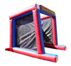 Image of Interactive Throwing Game with Blower - Battle Axe, Red White and Blue