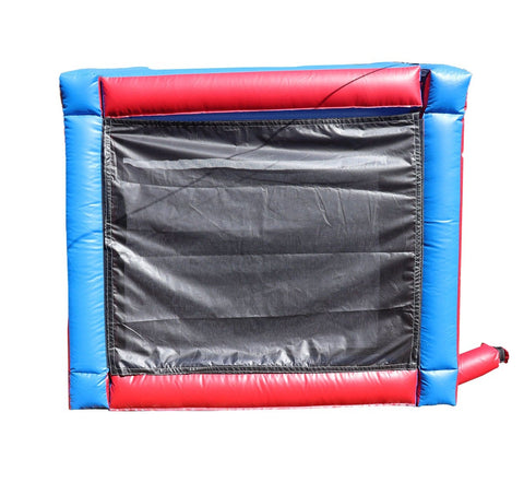 Interactive Throwing Game with Blower - Battle Axe, Red White and Blue