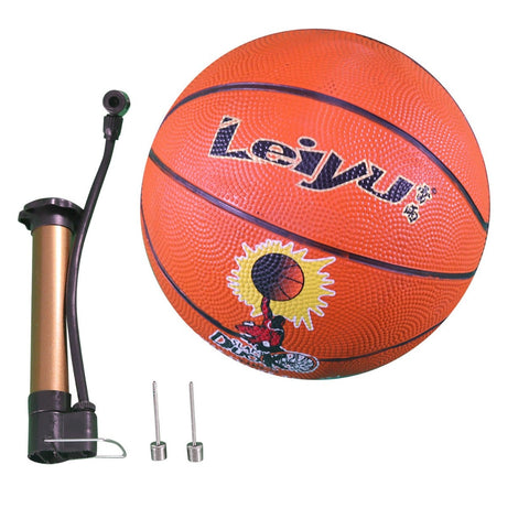 Replacement Basketball and Hand Pump for Mini Hoop Shot Basketball Game