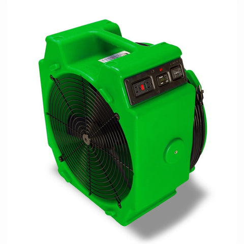 B-Air PB-25 1/4 HP High Velocity Polar Axial Air Mover Fan: Green