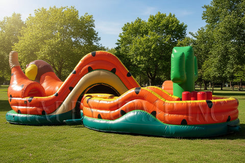 The Snake | Commercial Inflatable Obstacle Course - XL8131