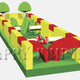 11'H The Jungle Play Yards by Happy Jump
