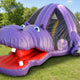 Happy Hippo Commercial Inflatable Bounce House Combo - XL8160