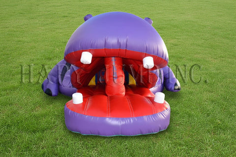 Happy Hippo Commercial Inflatable Bounce House Combo - XL8160