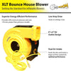 Image of Key Features Infographic for Zoom XLT 1 HP, 1.5 HP and 2 HP Commercial Inflatable Blowers