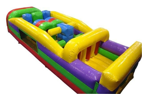 60' Retro SUPER Dual Obstacle Course